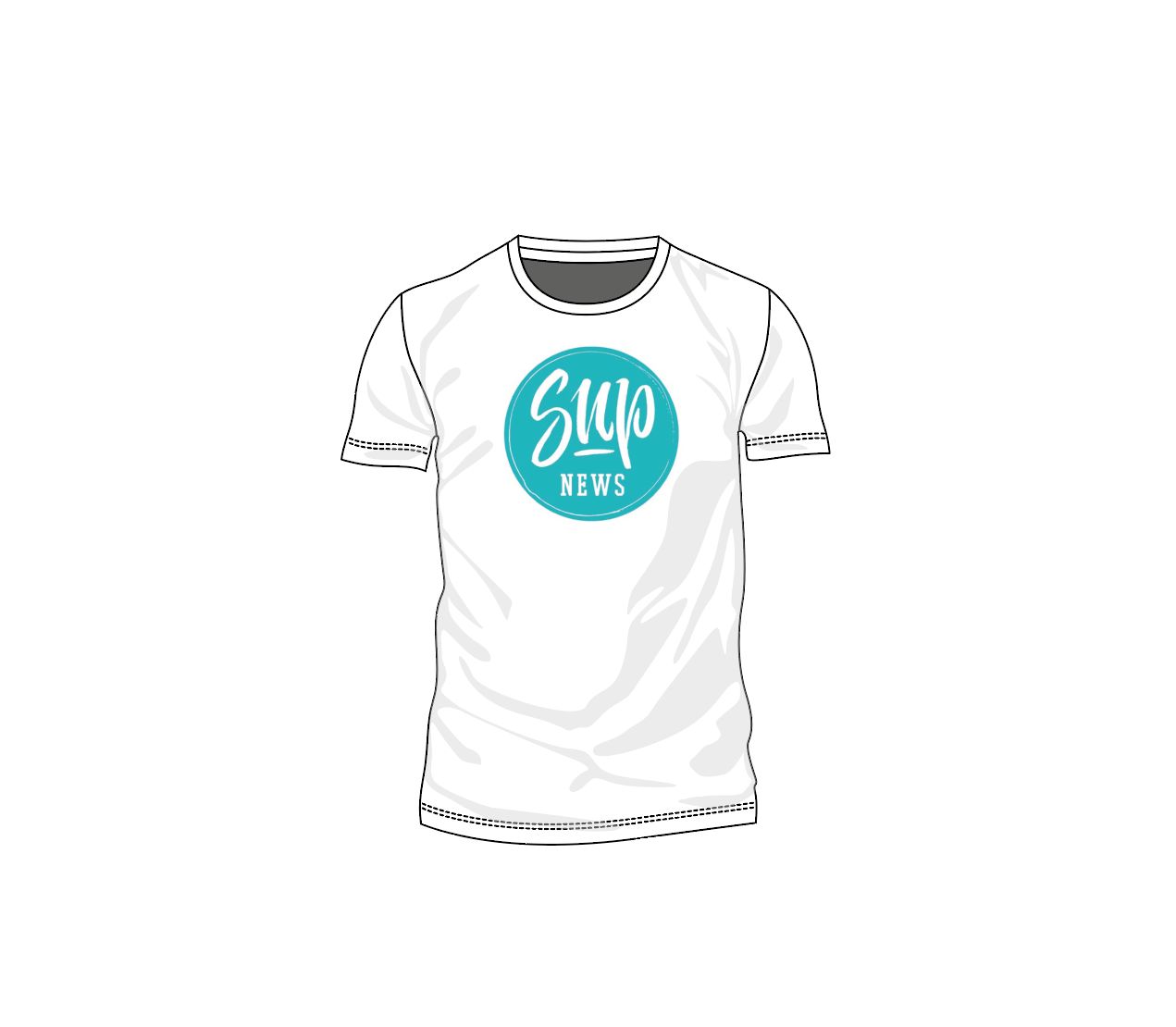 T-shirt SUP NEWS LOGO CLASSIC